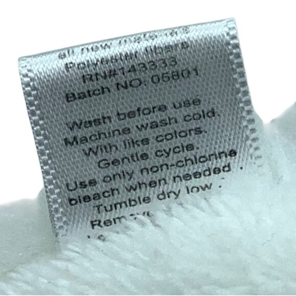 Oobles Danbar Bunny Baby Security Blanket Lovey Plush Stuffed Animal 16”x15” - Picture 4 of 8